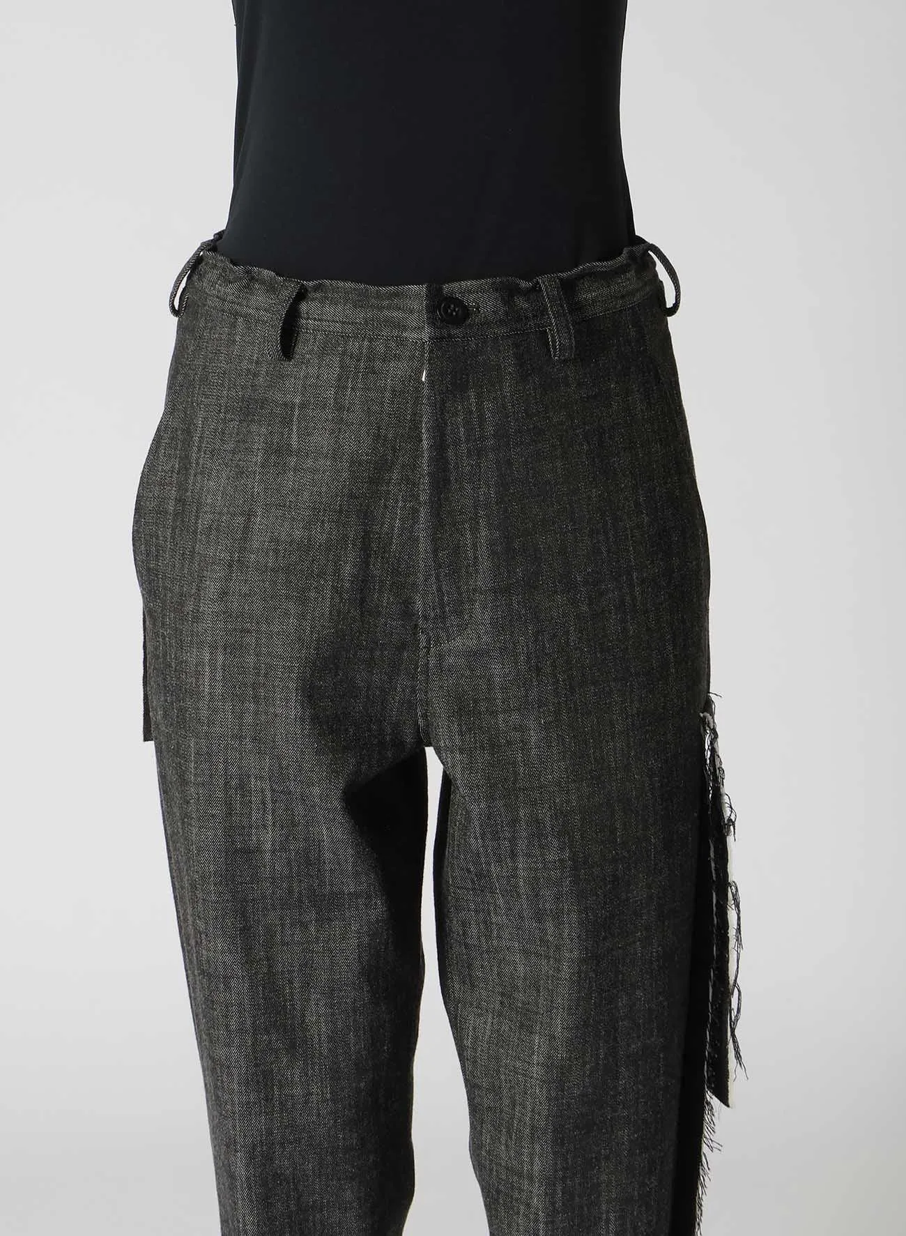 8OZ SOFT DENIM LEFT SIDE LINED PANTS