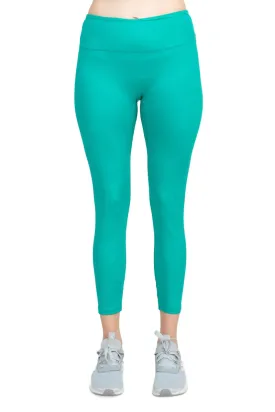 Activology Mid Waist Banded High Shine 7/8 Interlock Legging