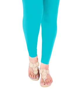 Aqua Green #69 Ankle Legging