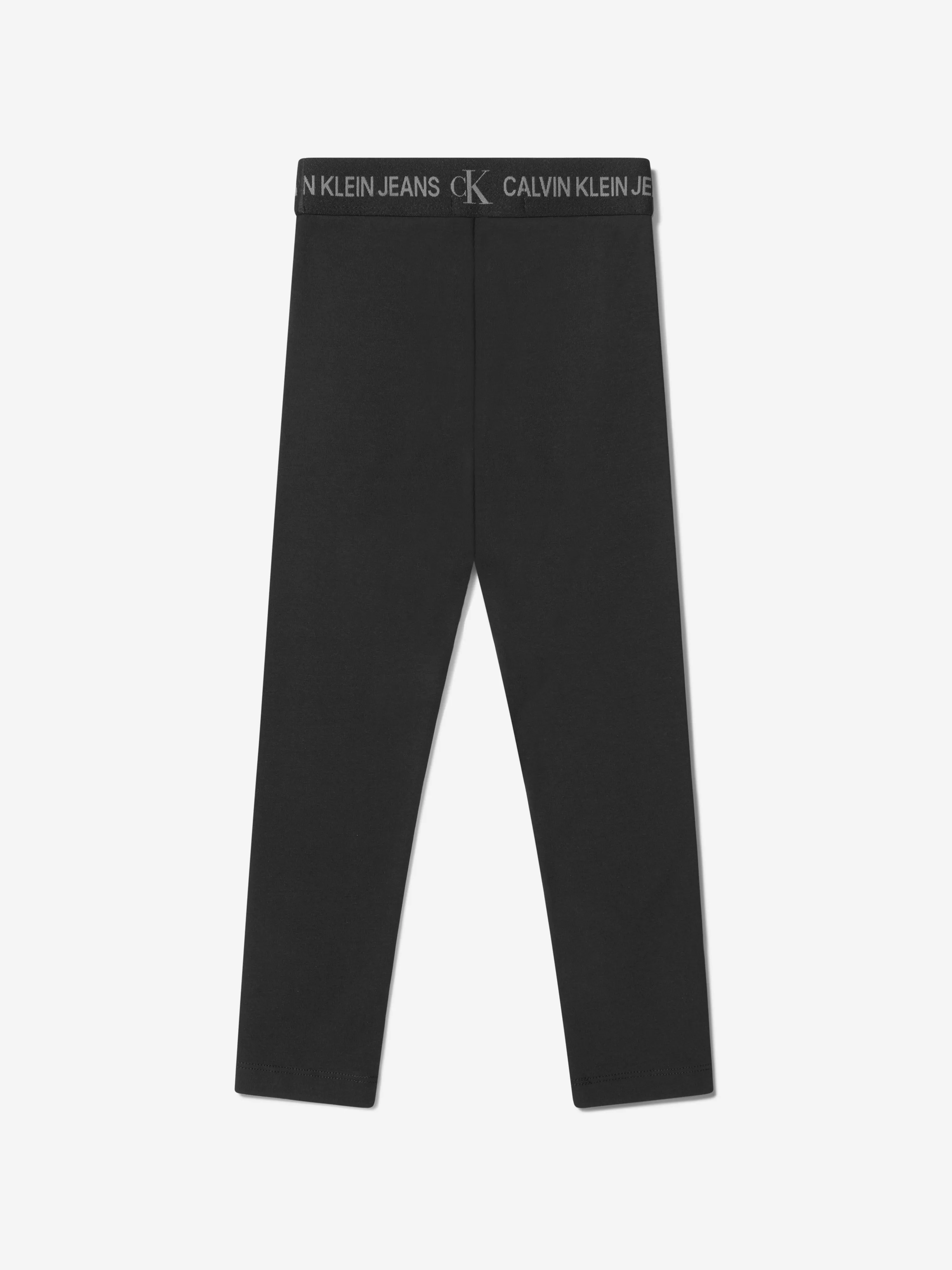 Calvin Klein Girls Logo Tape Leggings