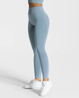 Classy Leggings "Stahlblau"