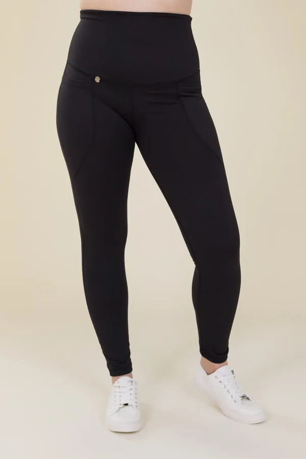 Comfort Max Black 2 Pocket Full Leggings