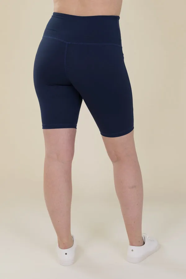 Comfort Max Navy 2 Pocket Cycling Leggings