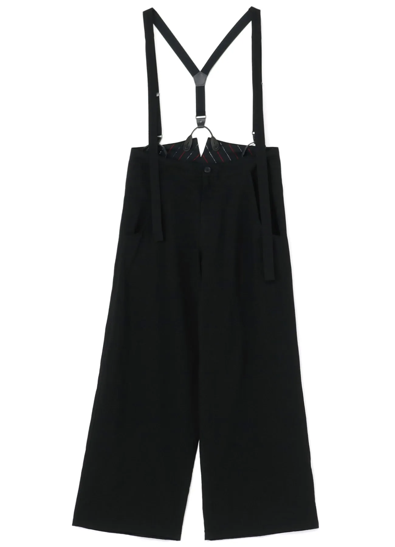 COTTON TENCEL LAWN SUSPENDERS PANTS