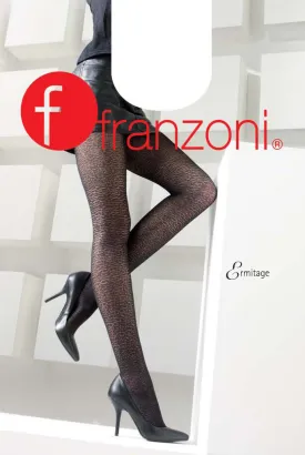 Franzoni Ermitage Reptile Patterned Opaque Tights