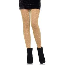 Gold Lurex Shimmer Tights - Leg Avenue