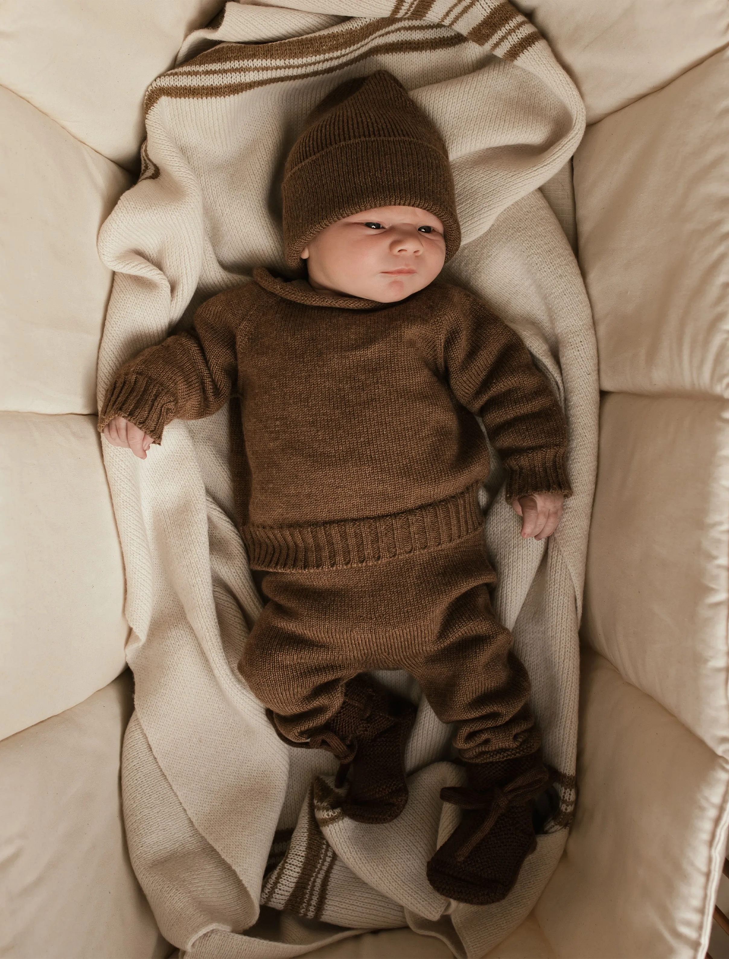 Guido Baby Pants in Mocha