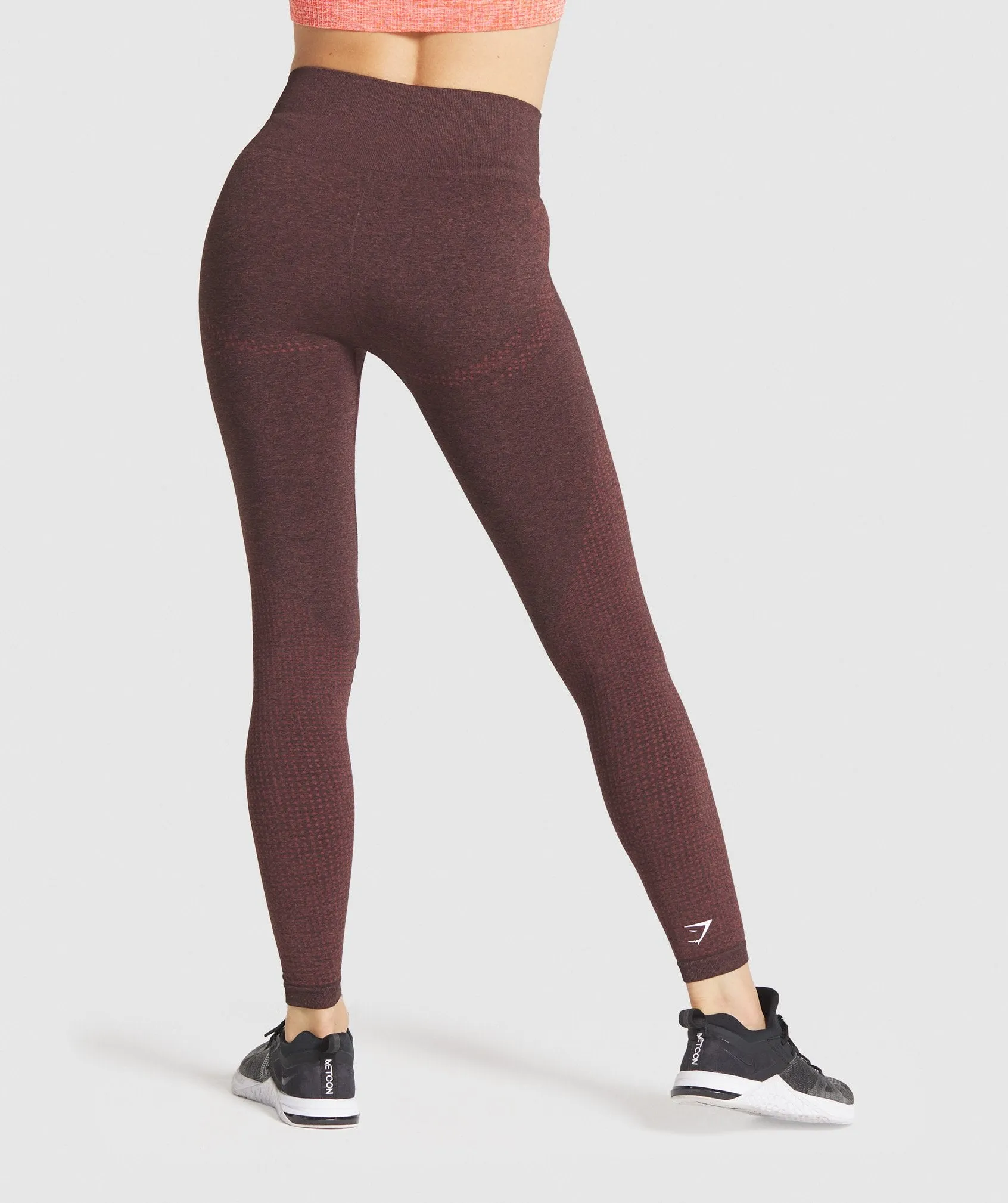 Gymshark Vital Seamless Leggings - Brown Marl