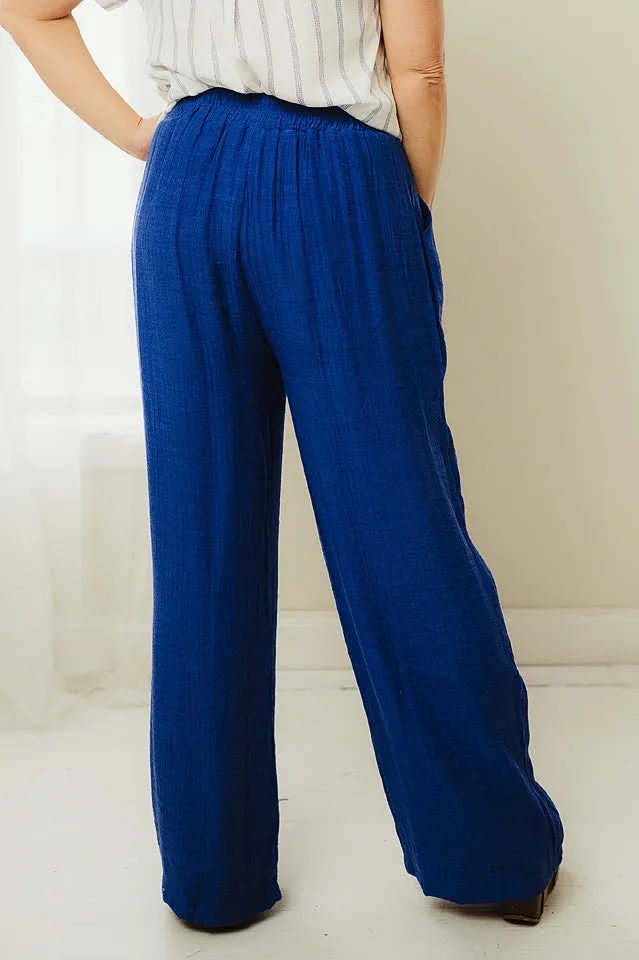 Lightweight Wide Leg Pants