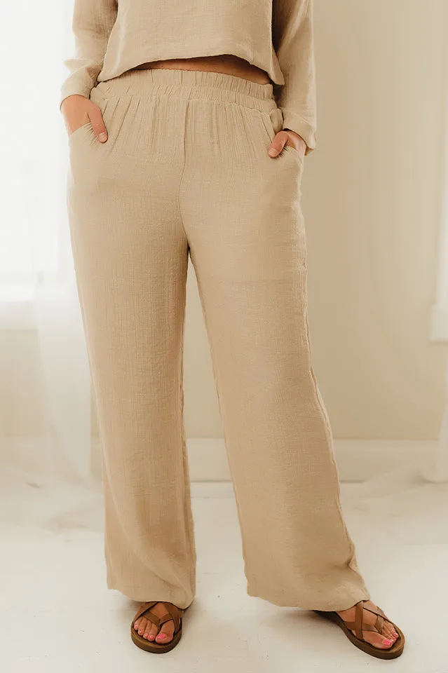 Lightweight Wide Leg Pants