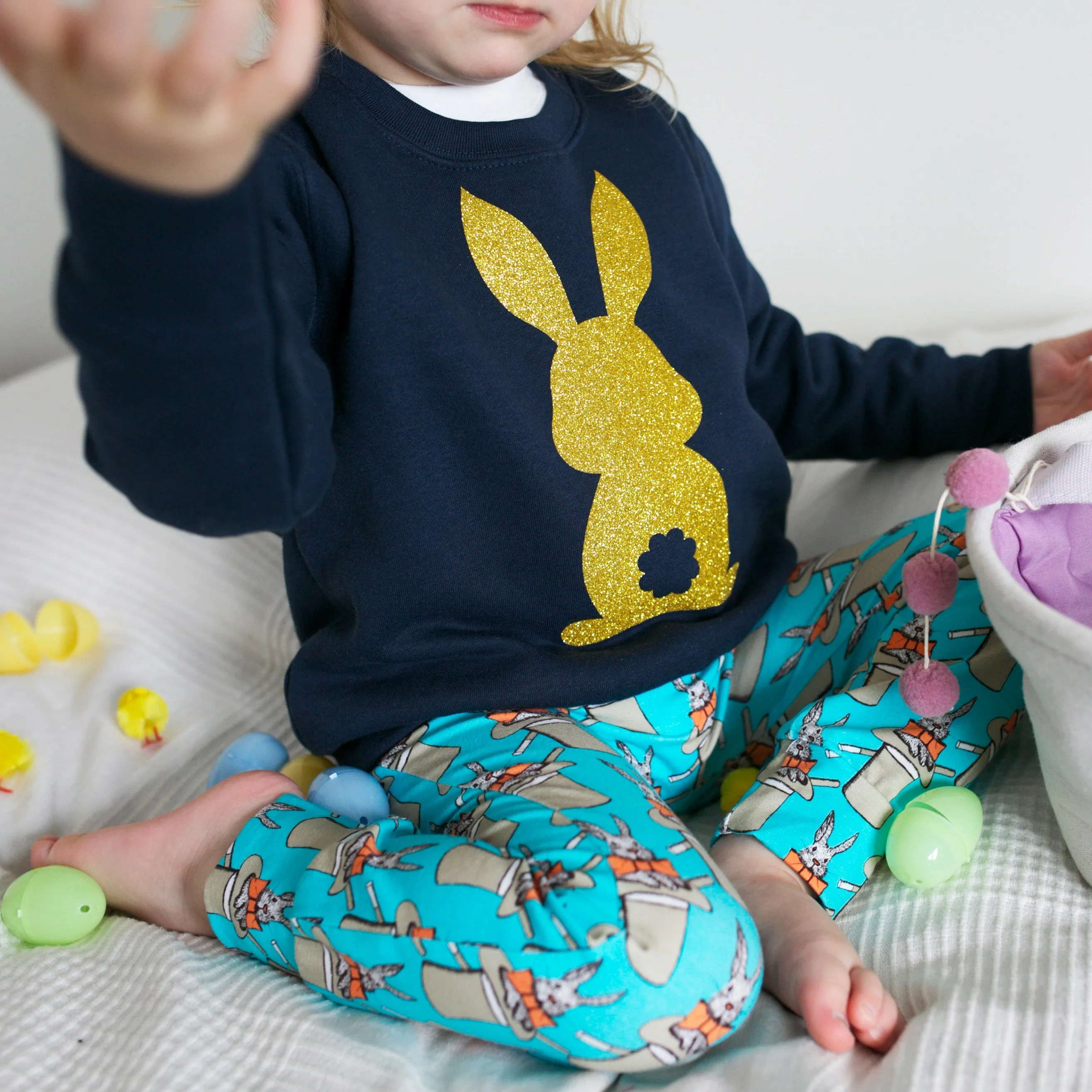 Magic Bunny Print Leggings