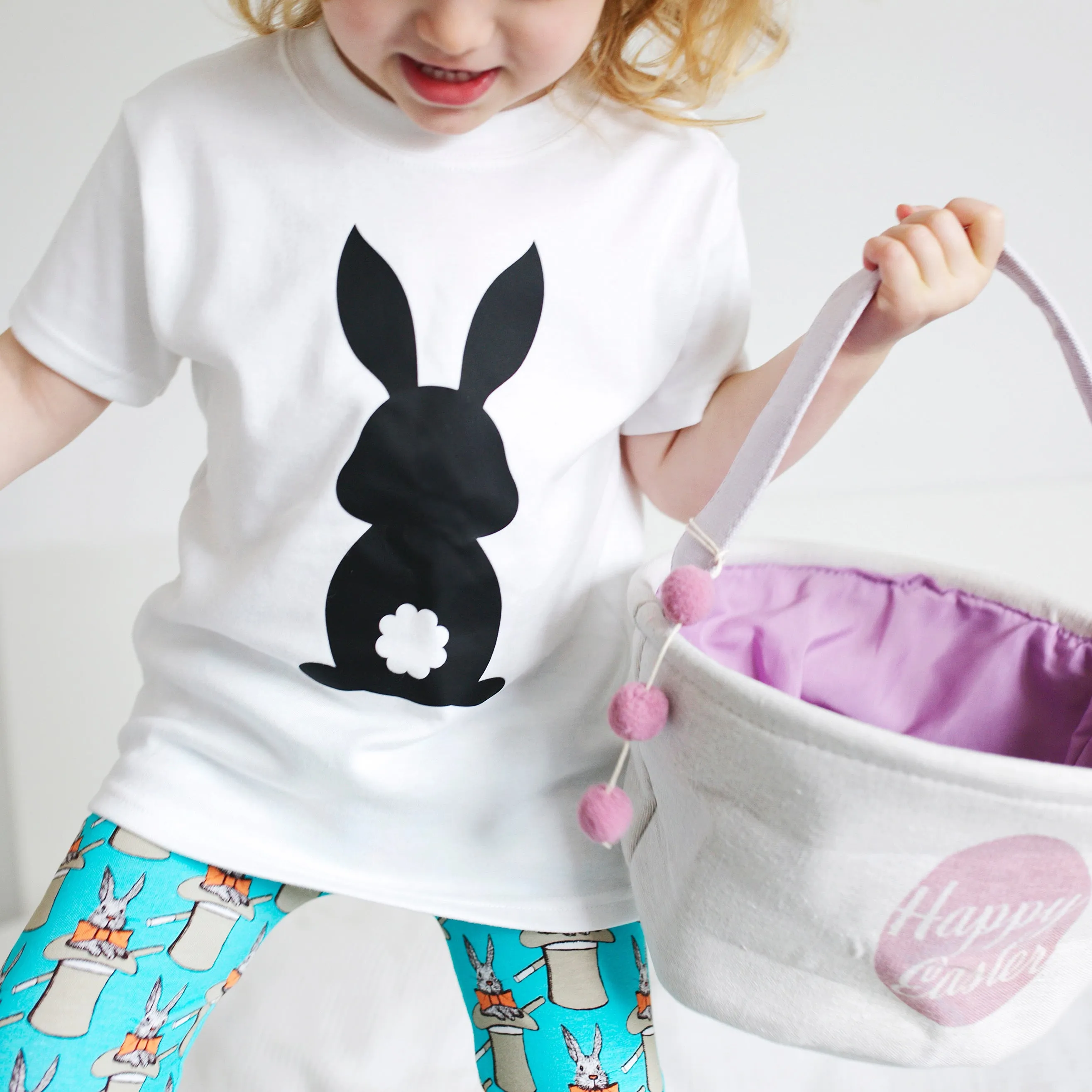 Magic Bunny Print Leggings