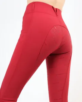 Montar Hilma Tone in Tone Crystal Pull On Fullseat Tights