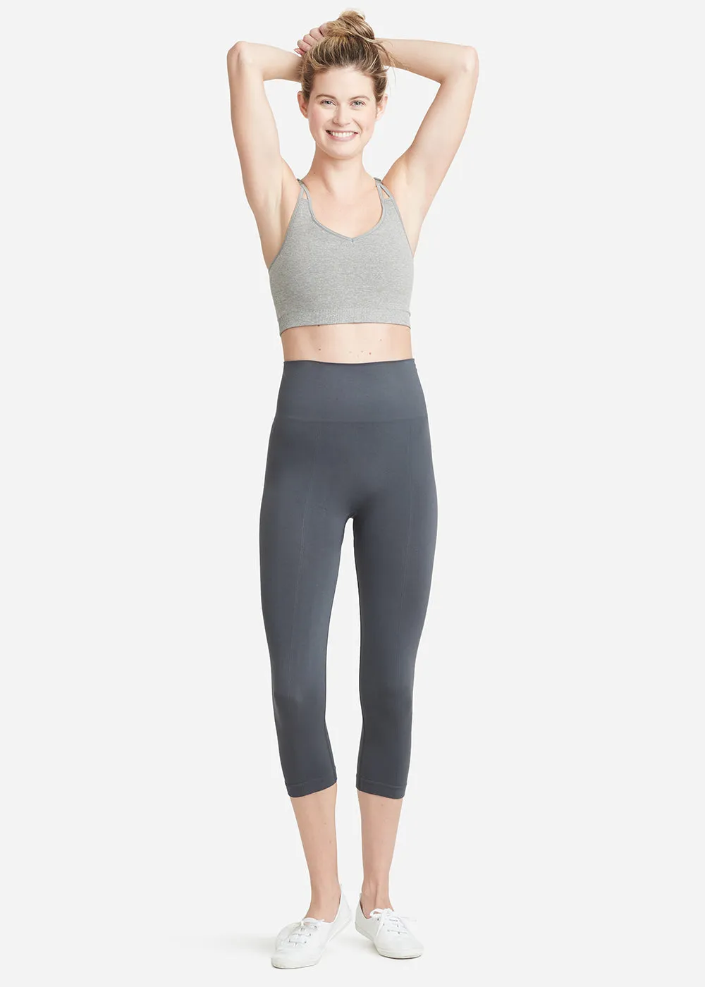 Morgan Seamless Cropped Capri Shaping Legging