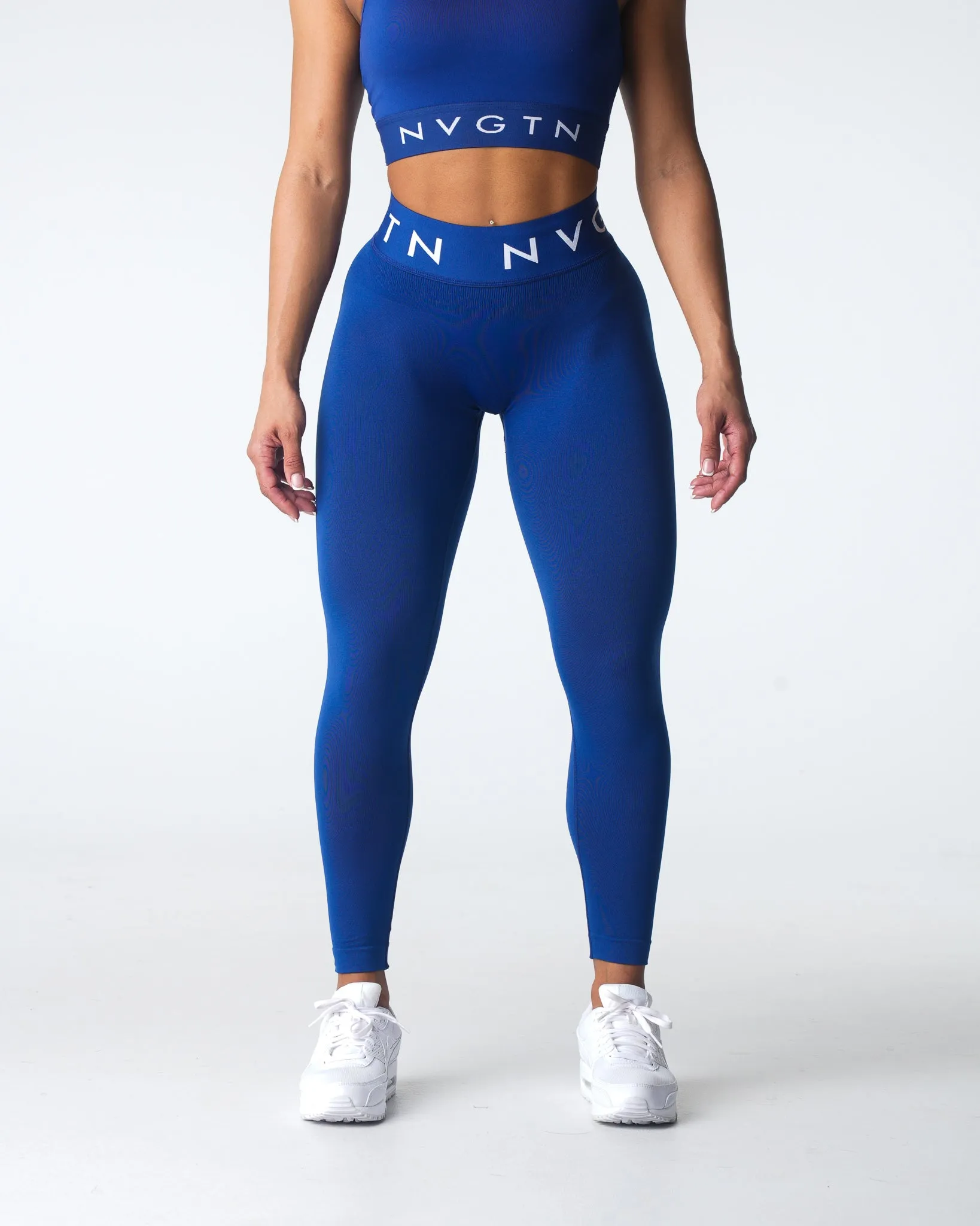 Navy Sport Seamless Leggings