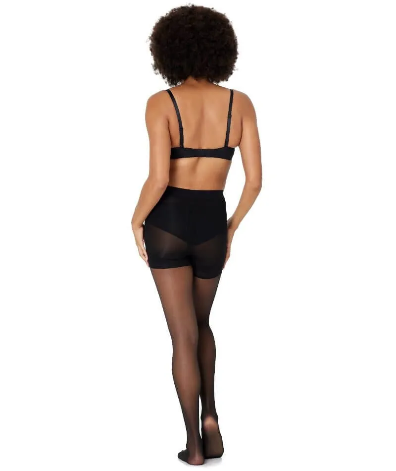 Pleasure State Hosiery Sculpting Tights Sheer Tights - Black