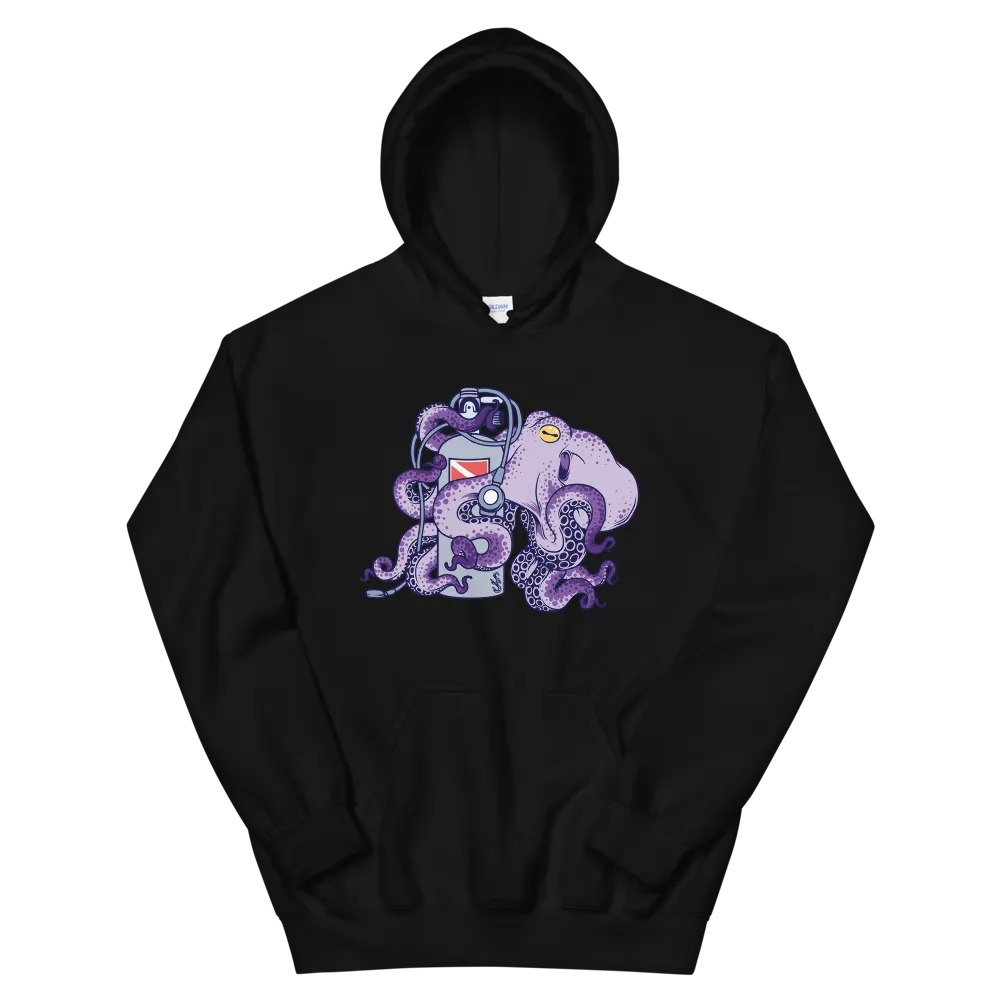 Purple Octogen - I'm a Sucker for Scuba Hoodie - Unisex (Warehouse)