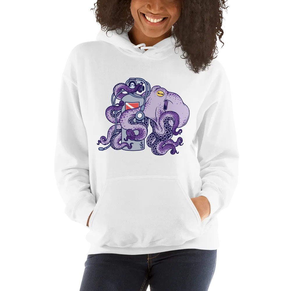 Purple Octogen - I'm a Sucker for Scuba Hoodie - Unisex (Warehouse)