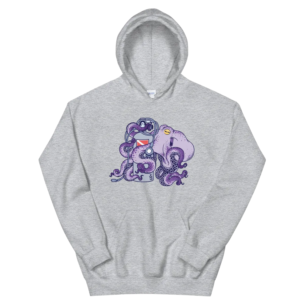 Purple Octogen - I'm a Sucker for Scuba Hoodie - Unisex (Warehouse)