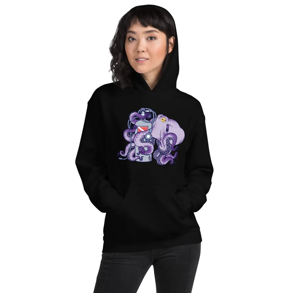 Purple Octogen - I'm a Sucker for Scuba Hoodie - Unisex (Warehouse)