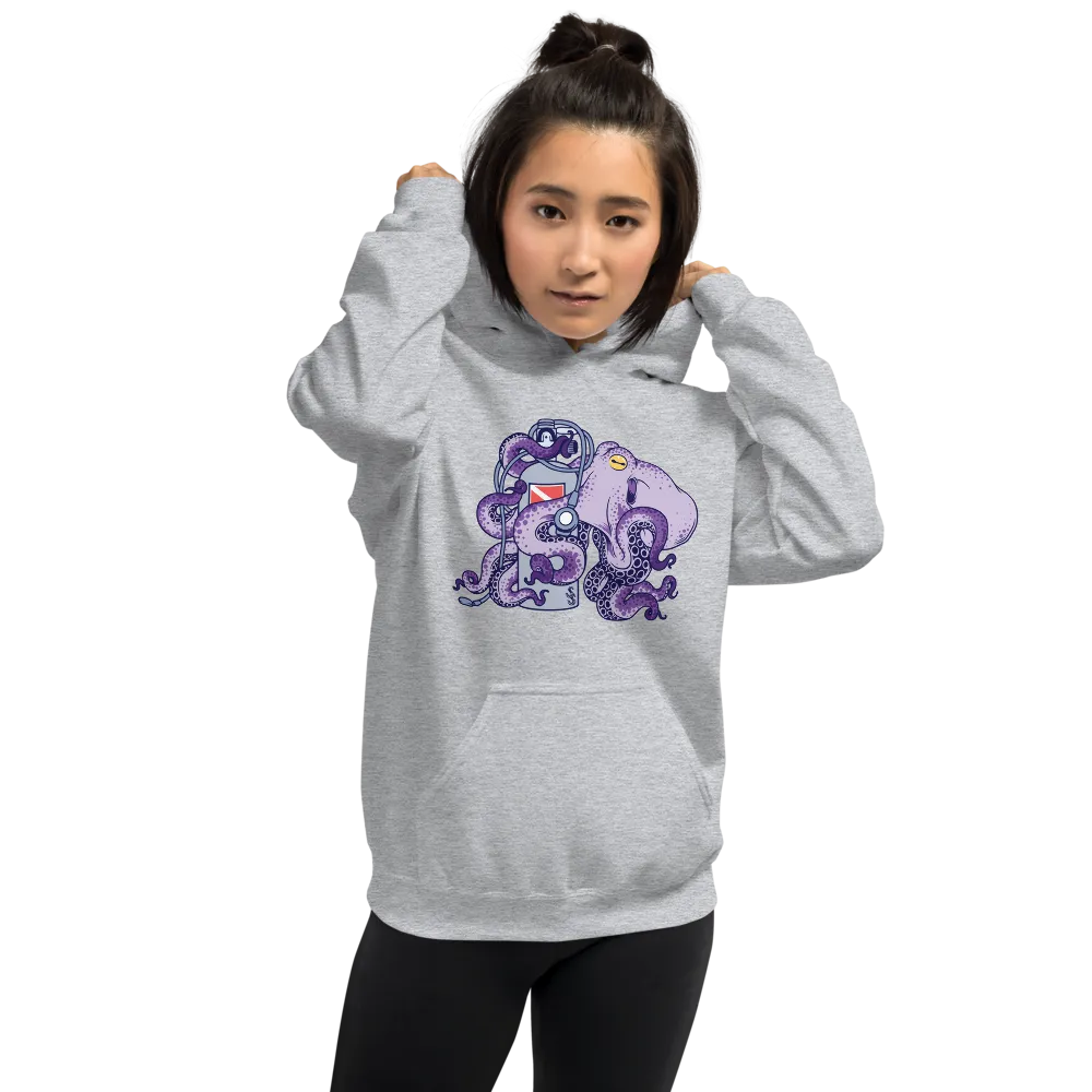 Purple Octogen - I'm a Sucker for Scuba Hoodie - Unisex (Warehouse)