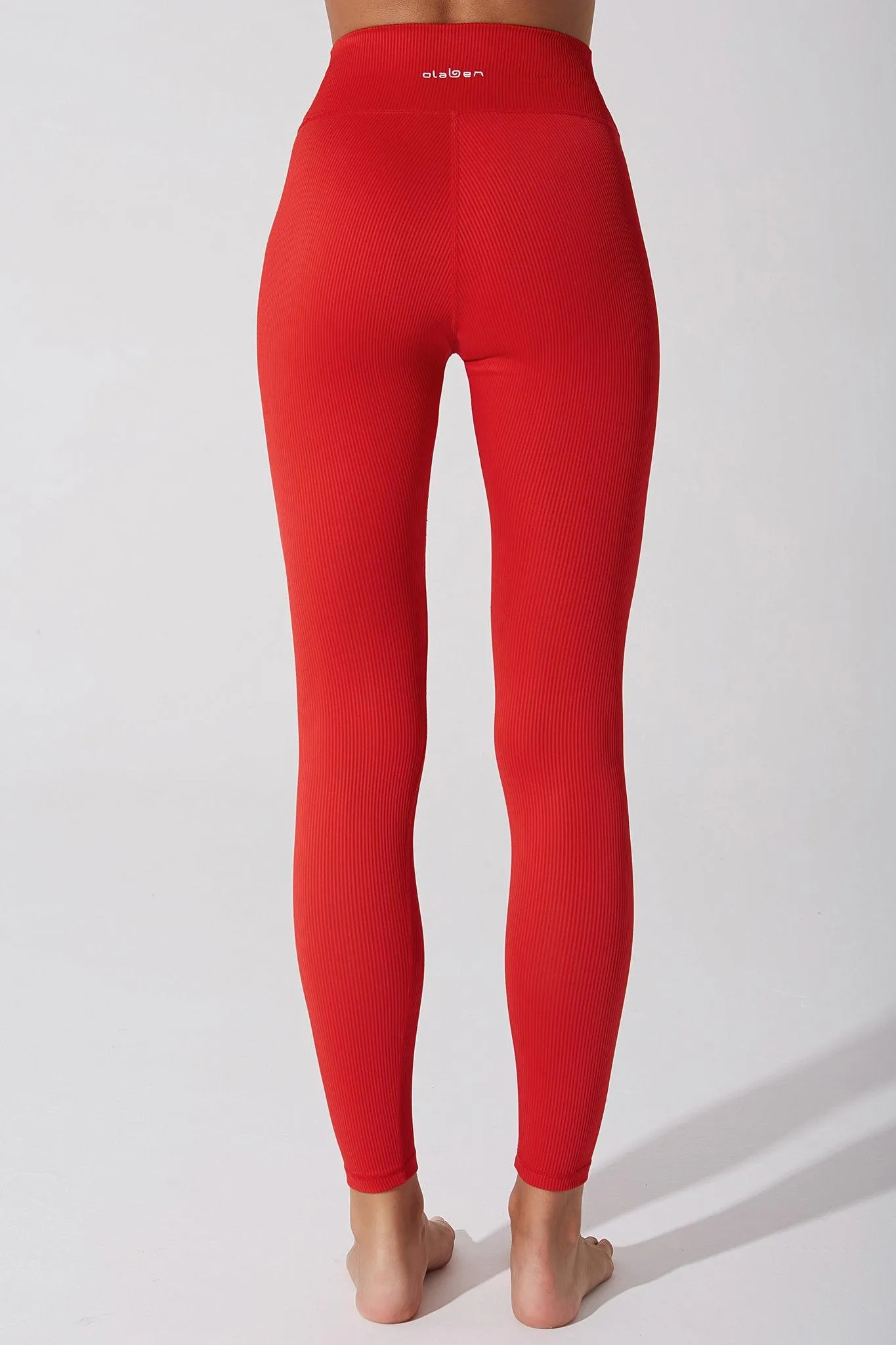 Querida High Waist R Legging - Savvy Red