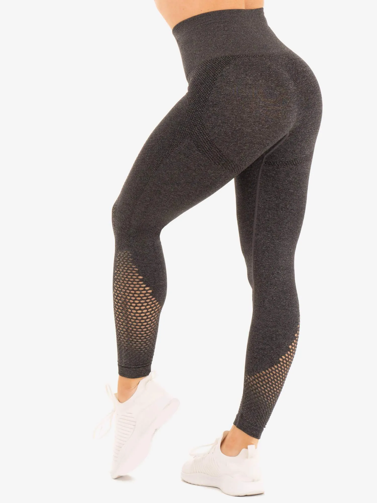 Seamless Staples Leggings - Charcoal Marl