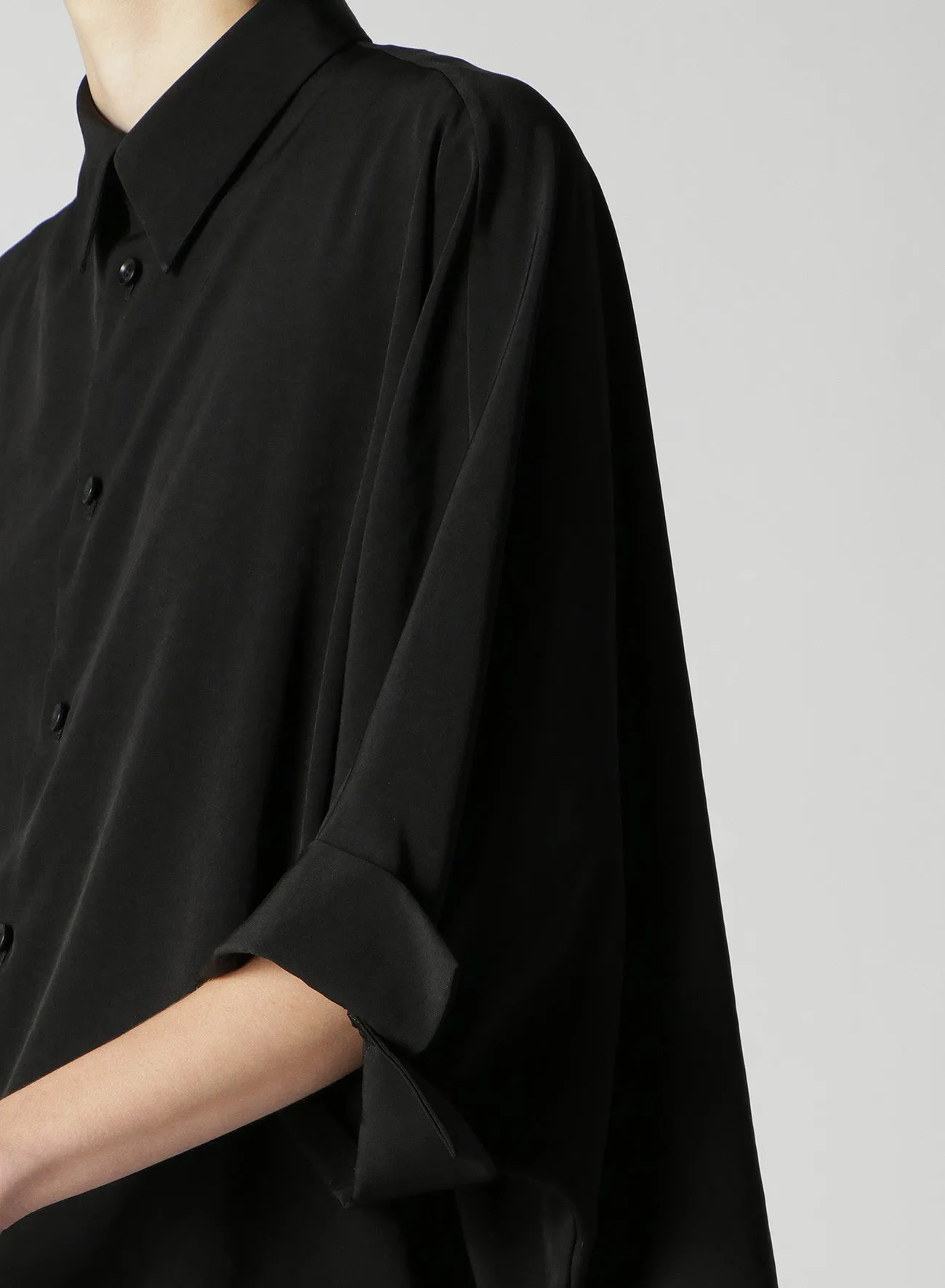 SHORT SLEEVE CAPE-SHIRT