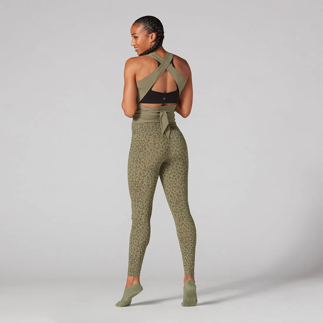 TaviSculpt™ High Waisted 7/8 Leggings *