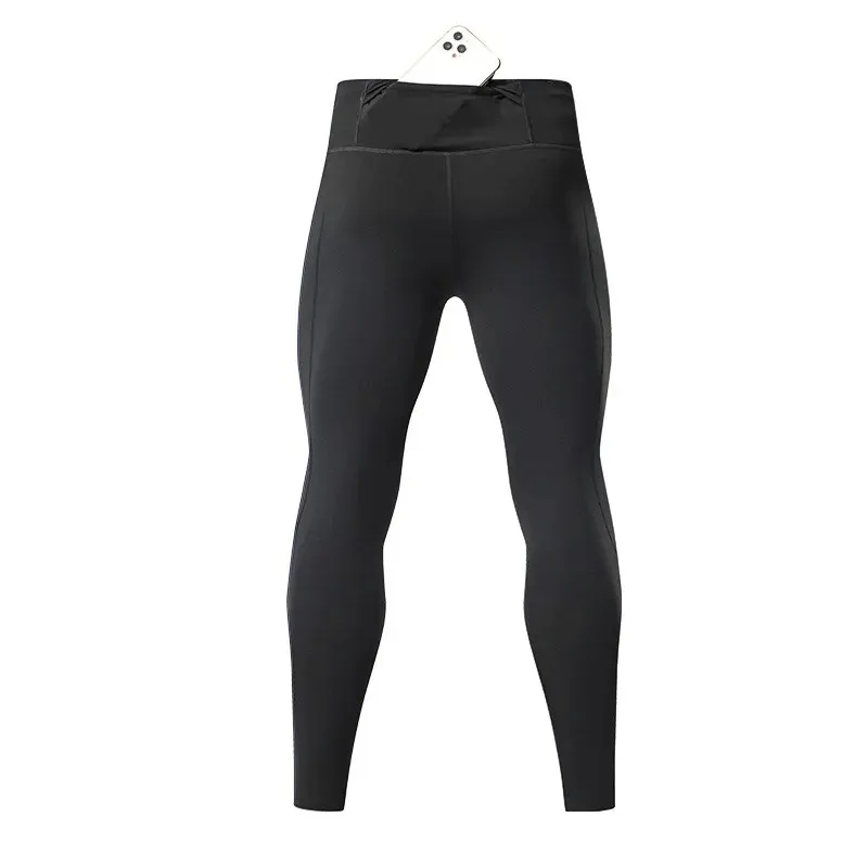 Tight Sporty Men's Leggings with Back Pocket - SF1885