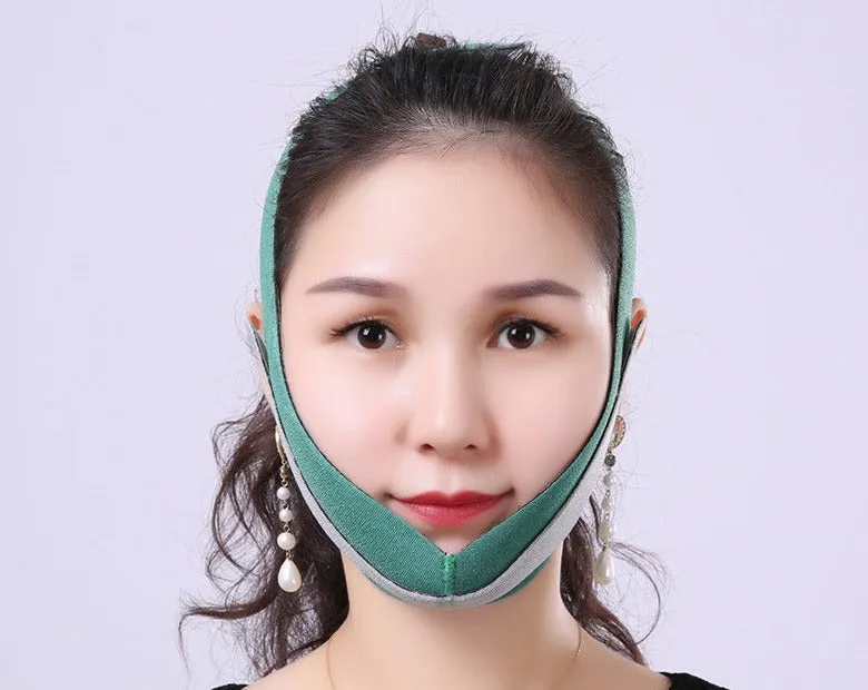 V-face mask sleep bandage to remove nasolabial folds, lift face, tighten and shape double chin, anti-sagging mask