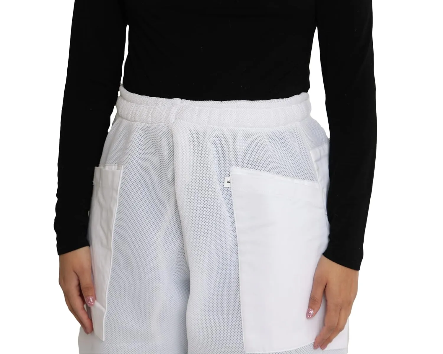 Ventilated  Beekeeper Pants for Protection During Bee Hive Maintenance