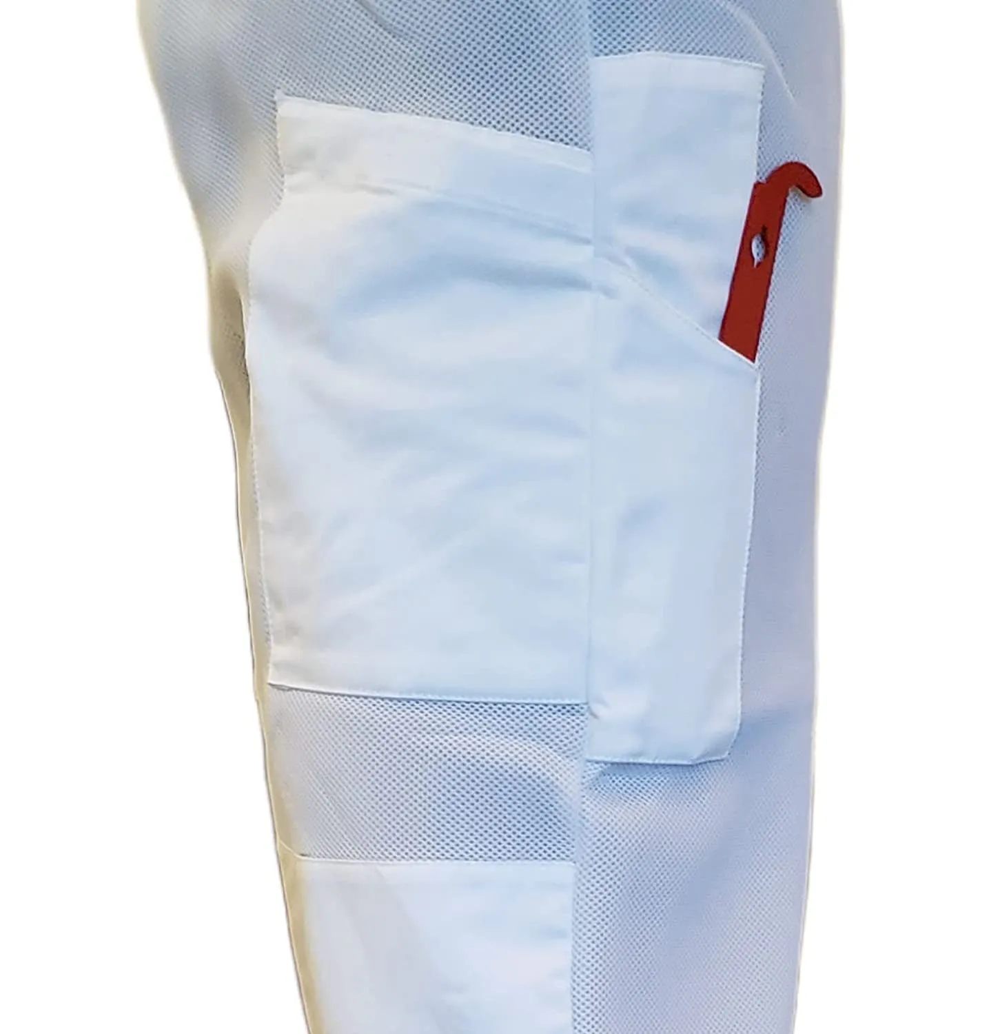 Ventilated  Beekeeper Pants for Protection During Bee Hive Maintenance