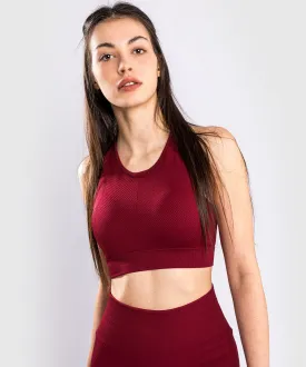 Venum Sparring Seamless Sports Bra - For Women - Burgundy