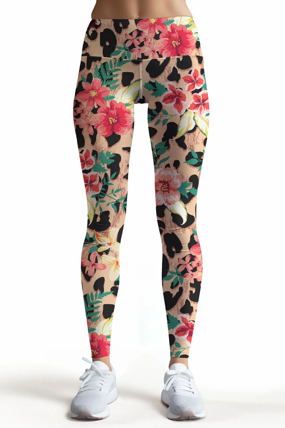 Wild & Free Lucy Leopard Print Performance Legging - Women