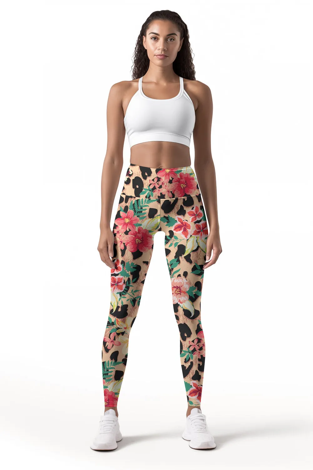 Wild & Free Lucy Leopard Print Performance Legging - Women