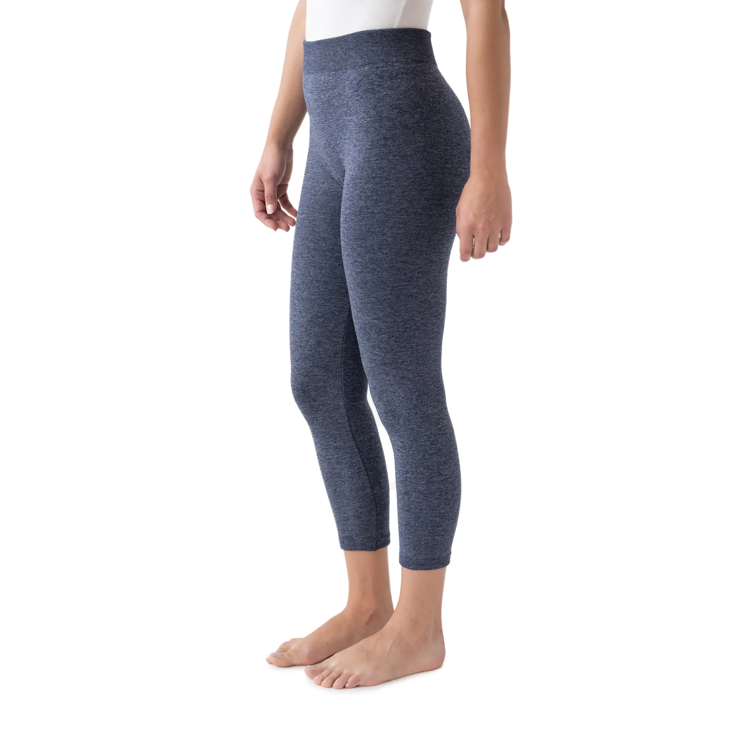 Women's Fleece Lined Marl Leggings